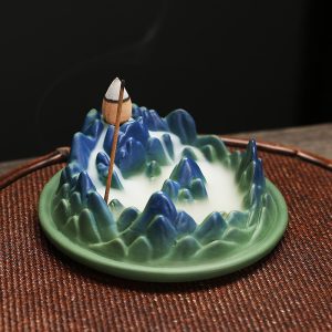 Ceramiczny Palnik do Kadzideł -  Magiczne Efekty Wodospadu