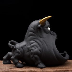 Kreskówkowa Krowa Popielniczka Ceramiczna