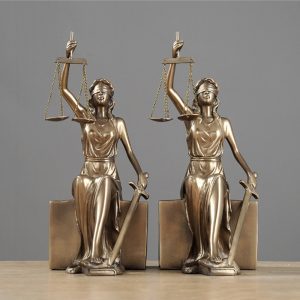 Figurka Bogini Sprawiedliwości Z Żywicy