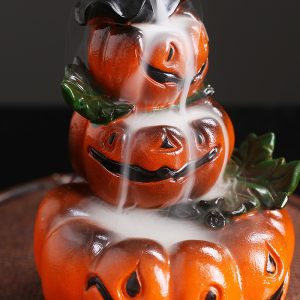 Halloween - Dynia Kadzidło Z Przepływem Zwrotnym - Żywica