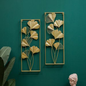 Liść Ginkgo - Ręcznie Wykuwana Dekoracja Ścienna