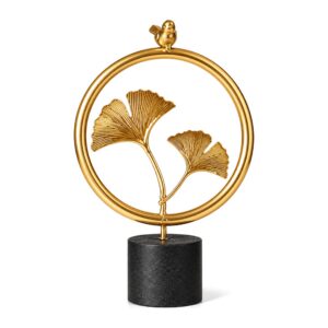 Złote Kwiaty - Nowoczesne figurki - wysokość 23cm