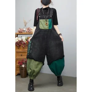 Damskie ogrodniczki jeansowe – stylowy  wybór w stylu Casual Vintage