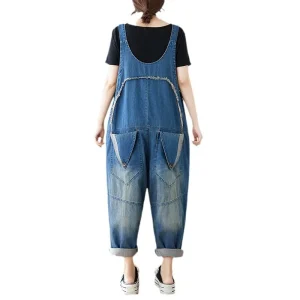 Modne drukowane ogrodniczki hip-hopowe – styl streetwear