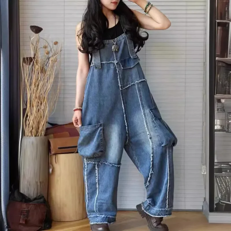 Stylowe Spodnie Damskie z Frędzlami – Vintage Look