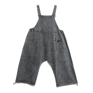 Stylowe Dżinsowe Ogrodniczki Damskie – Vintage