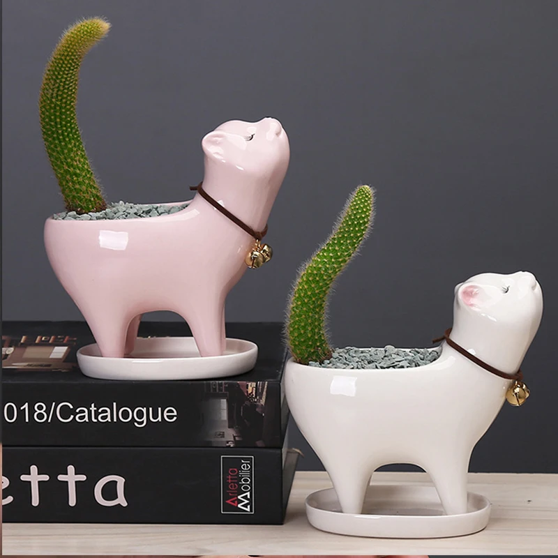 Ceramiczna doniczka dekoracyjna