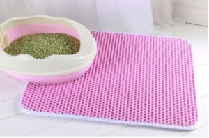 Mata pod kuwetę dla kota z podwójną warstwą - ujęcie produktu
