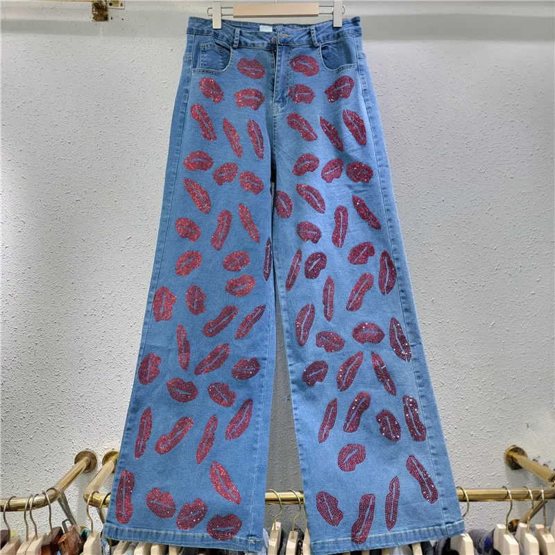 Jeansy damskie z elastycznego denimu