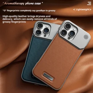 Etui na telefon skórzane, do iPhone