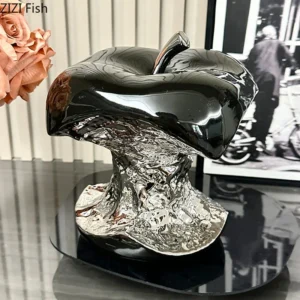 Statuetka jabłko dekoracyjne ceramiczna