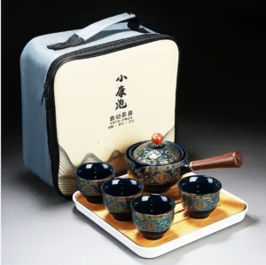 Zestaw do parzenia herbaty Kung Fu, porcelanowy