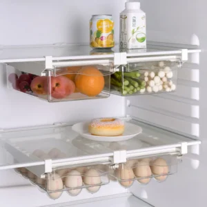 Wysuwany pojemnik na jajka pod półkę lodówki - ujęcie produktu
