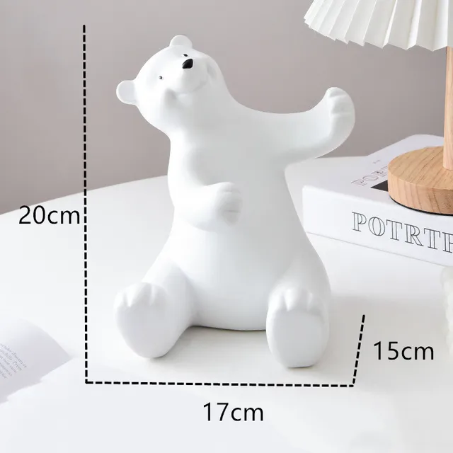 Figurka dekoracyjna z żywicy