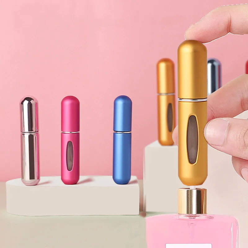 Atomizer podróżny na perfumy z okienkiem poziomu płynu - ujęcie produktu