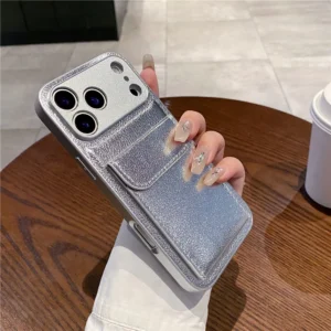 Etui do iPhone z wsuwaną kieszenią na karty - ujęcie produktu