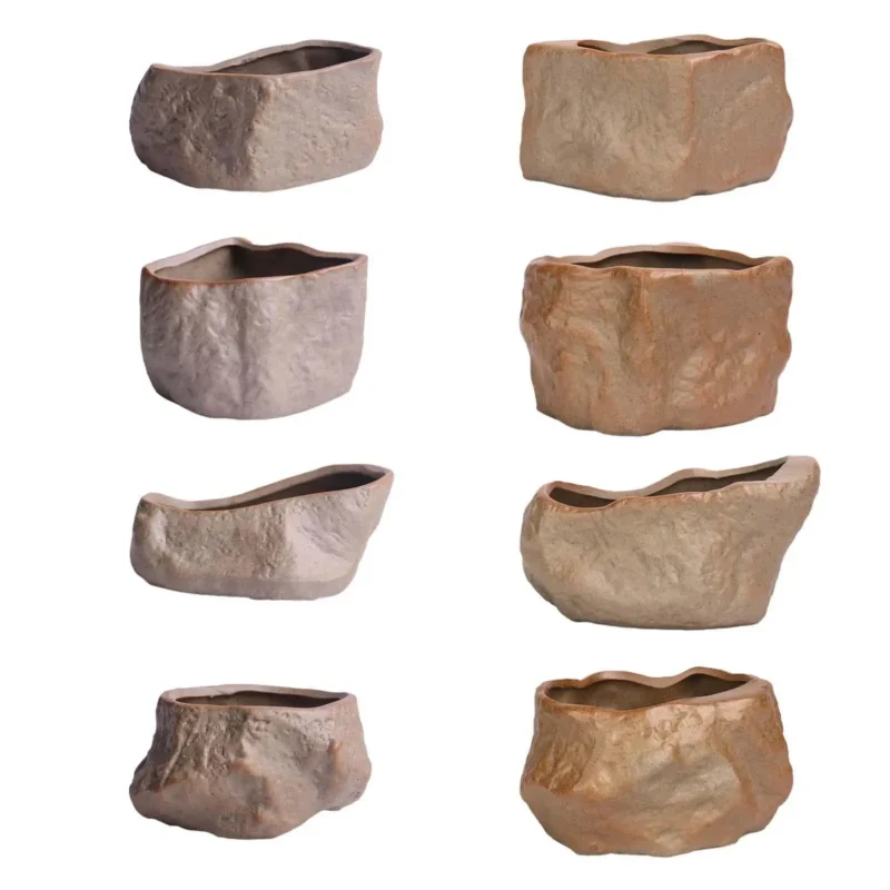 Ceramiczna doniczka kaktus na sukulenty