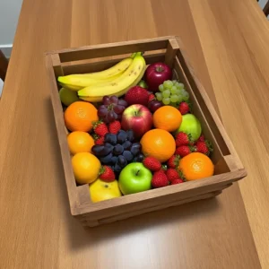 Rustykalne drewniane skrzynie do przechowywania 2 szt.