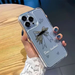 Etui na telefon z kokardką, do iPhone