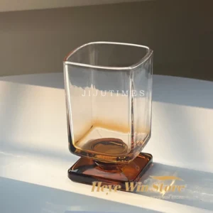 Kieliszek do whisky i soku gradientowy, w stylu vintage