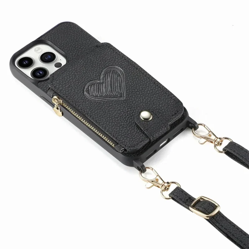 Etui na telefon z portfelem na karty, do iPhone