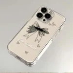 Etui na telefon z kokardką, do iPhone