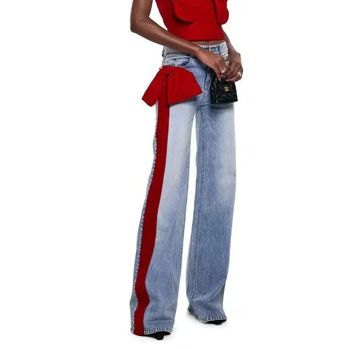 Jeansy damskie slim fit