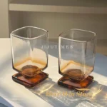 Kieliszek do whisky i soku gradientowy, w stylu vintage