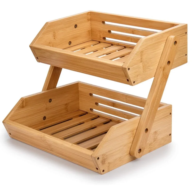 Koszyk na owoce i pieczywo bambusowy