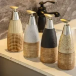 Dozownik do mydła ceramiczny, w stylu vintage, 400 ml