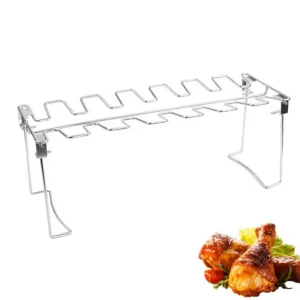 Stojak do grillowania udek z pionowymi zawieszkami - ujęcie produktu