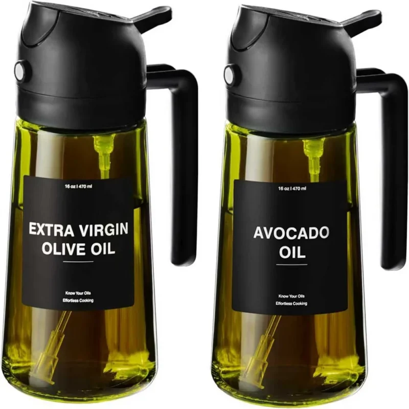 Szklany spryskiwacz do oleju 470 ml