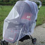 Moskitiera do wózka z pełną siatkową osłoną siedziska - ujęcie produktu