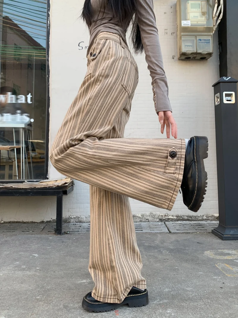 Jeansy damskie slim fit z motywem gwiazd, w stylu Y2K