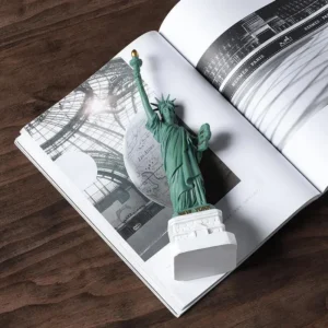 Figurka Statua Wolności z żywicy, dekoracja na domową komodę - ujęcie produktu