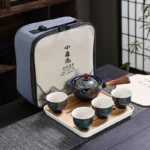 Zestaw do parzenia herbaty Kung Fu, porcelanowy