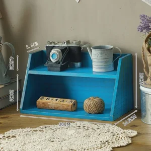 Organizer na blat z trzema półkami i bocznymi wspornikami - ujęcie produktu