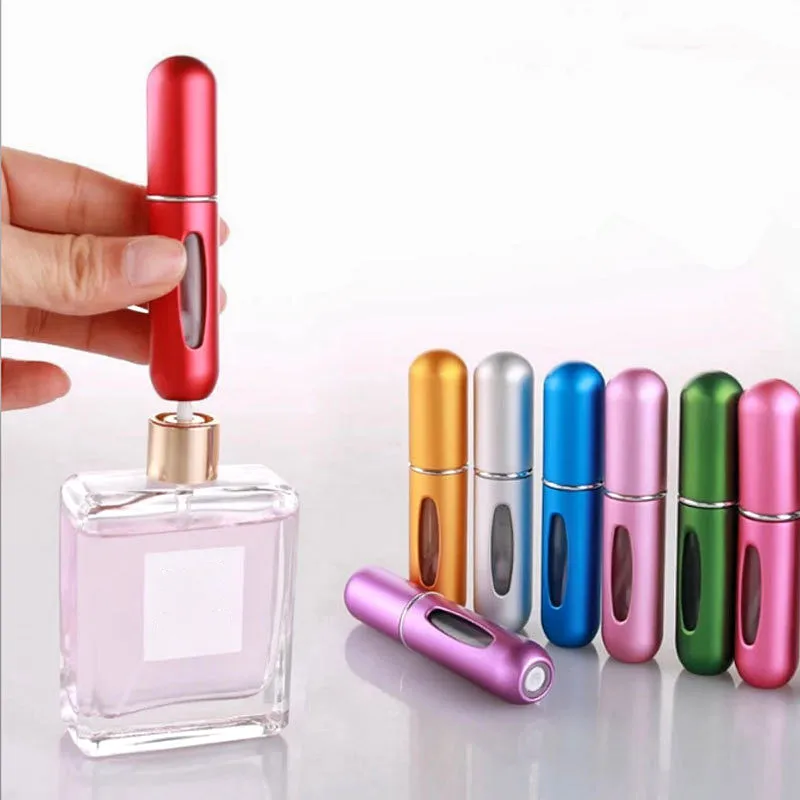 Atomizer podróżny na perfumy z okienkiem poziomu płynu - ujęcie produktu