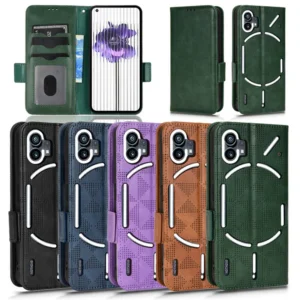 Etui na telefon z paskiem, z uchwytem, skórzane