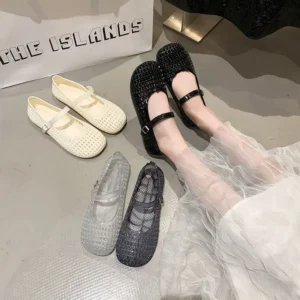 Sandały damskie na koturnie, antypoślizgowe