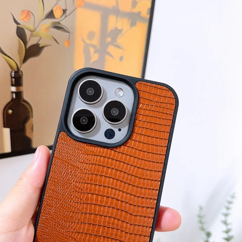 Etui na telefon skórzane, do iPhone