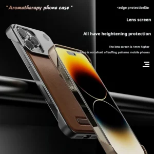 Etui na telefon skórzane, do iPhone
