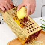 Tarka kuchenna do warzyw czterostronna, ze stali nierdzewnej