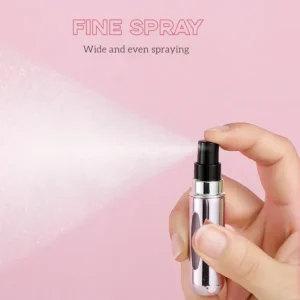 Atomizer podróżny na perfumy z okienkiem poziomu płynu - ujęcie produktu