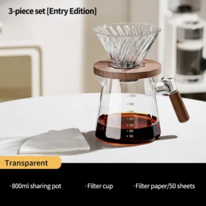 Stojak do kawy przelewowej z uchwytem na dripper - ujęcie produktu