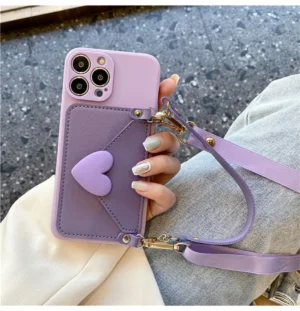 Etui na telefon z paskiem, z uchwytem, do iPhone