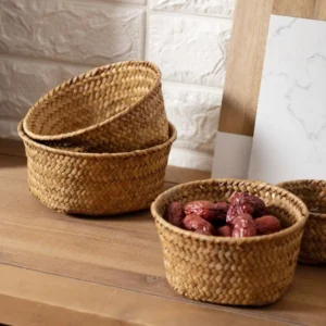 Rattanowy kosz kuchenny na warzywa i owoce