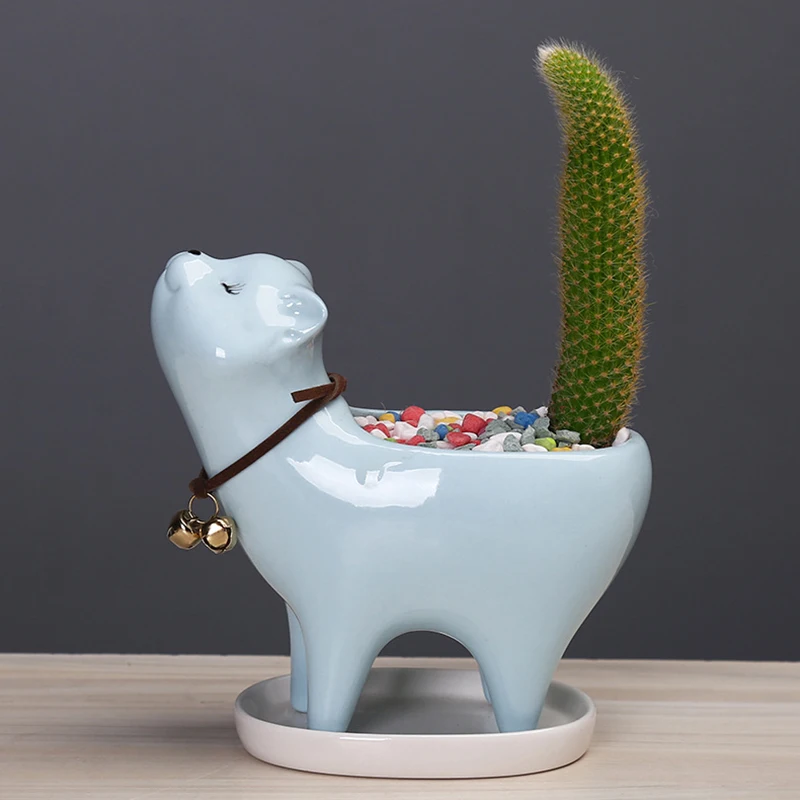 Ceramiczna doniczka dekoracyjna