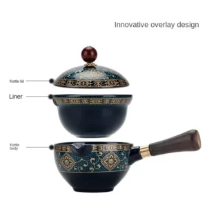 Zestaw do parzenia herbaty Kung Fu, porcelanowy
