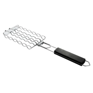 Uchwyt do grillowania kiełbasek z kilkoma przegródkami - ujęcie produktu